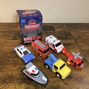 Light Up Bath Toys 6 Pack | Water-Activated Sensory Toys for Kids